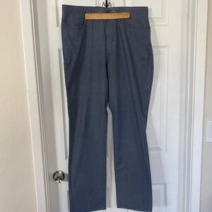 Johnston & Murphy Men's Straight-Leg Chinos 36w 32l